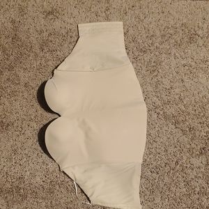Like New Coobie strapless bra body shaper corset 38c Beige